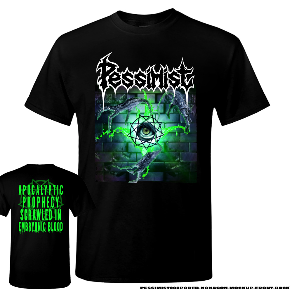 PESSIMIST Keys to the Underworld T-shirt (Front)