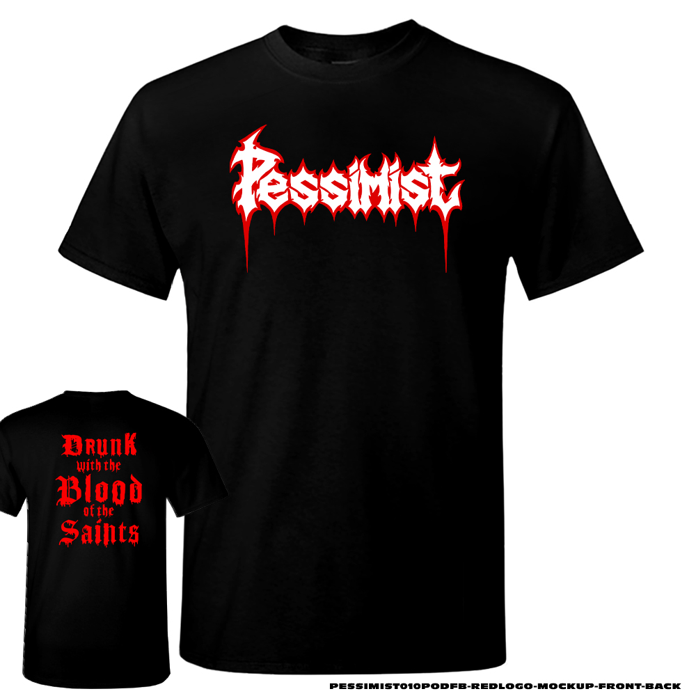 PESSIMIST Keys to the Underworld T-shirt (Front)